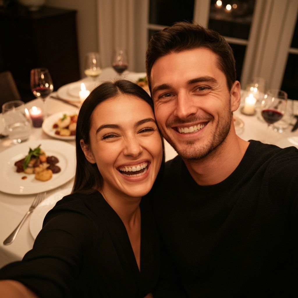 Couple on a date night